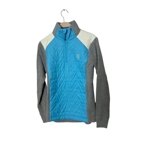 DÆHLIE sweater jacket womens Size medium womens 1/4 zip - Picture 1 of 4
